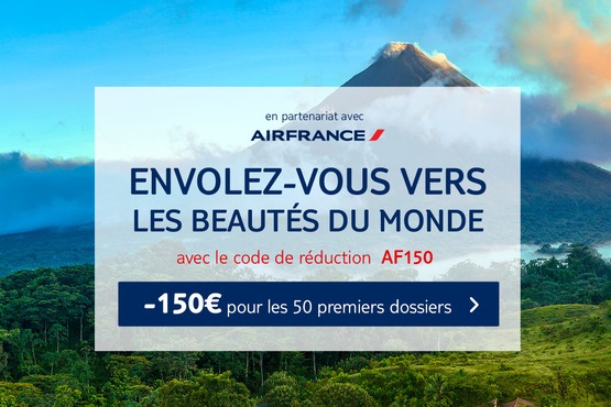 Circuits en promotion avec Air France