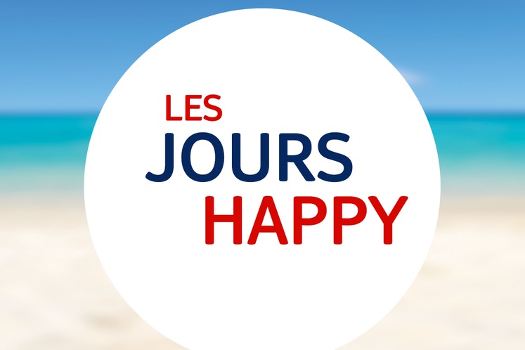 Jours Happy : promotions pour cet été !