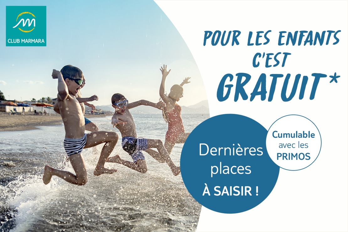 Pour les enfants c'est gratuit