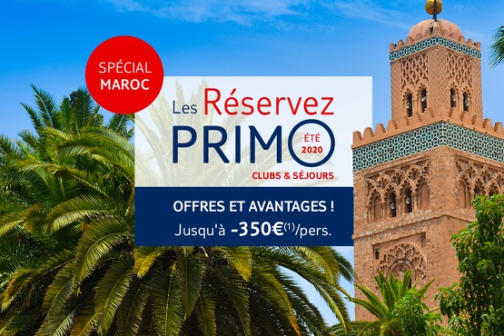 Réservez Primo Eté 2020