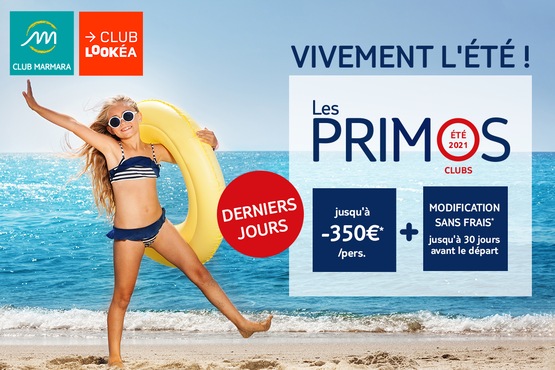 Réservez Primo été 2021