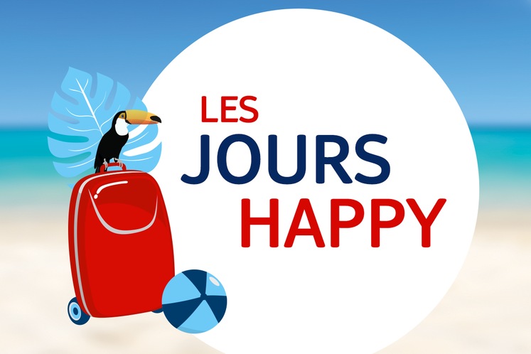 Jours Happy : promotions pour cet été !
