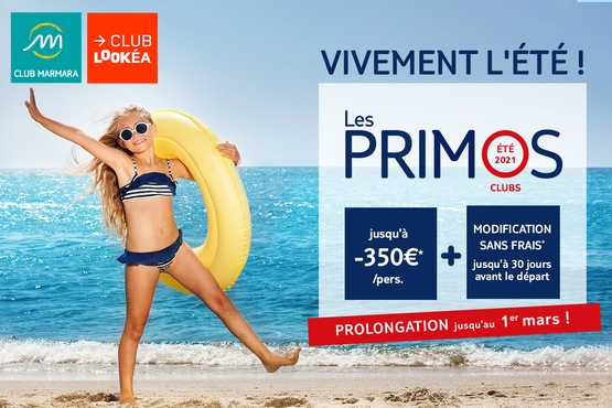 Réservez Primo été 2021